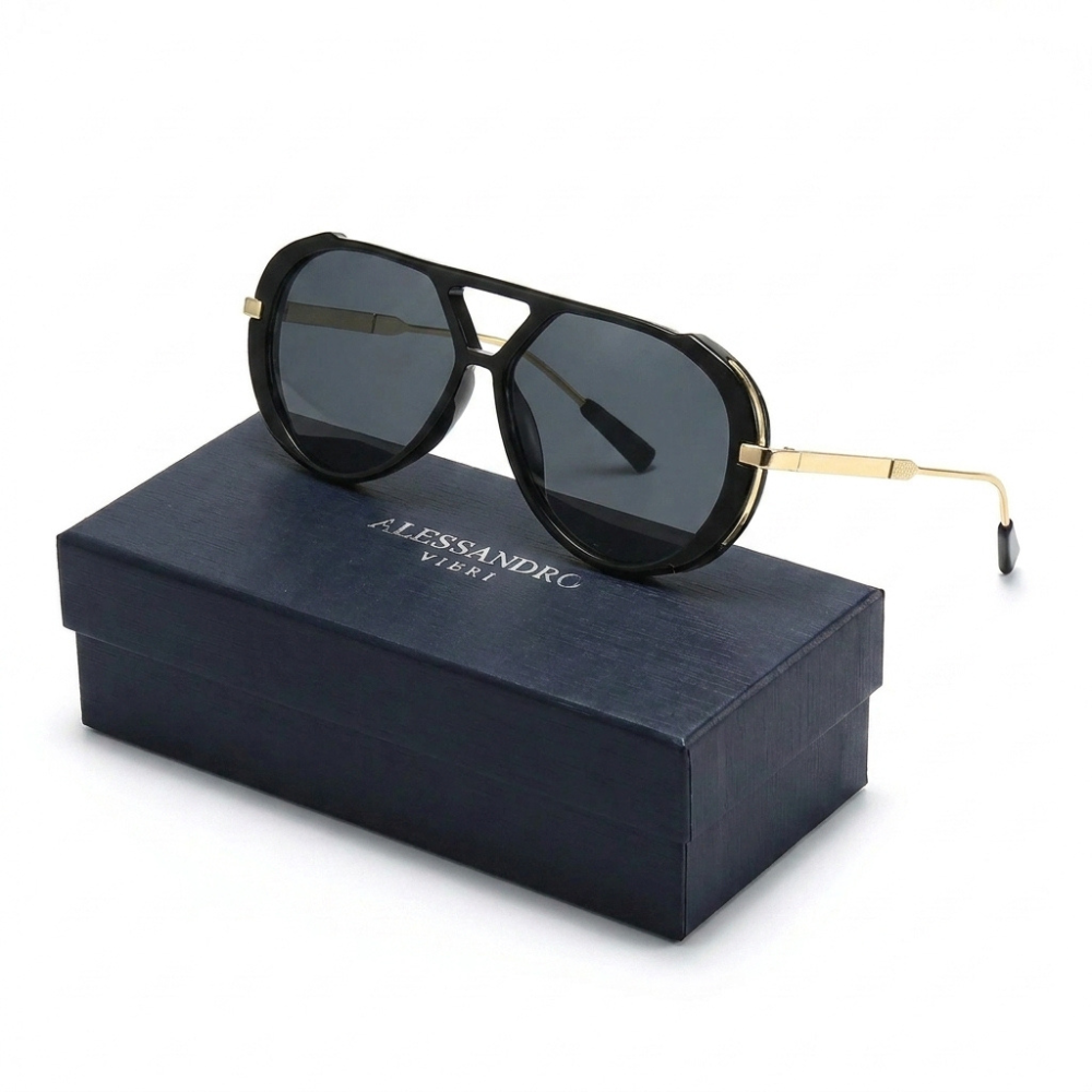 Panther-Pilotensonnenbrille