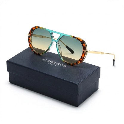Panther-Pilotensonnenbrille