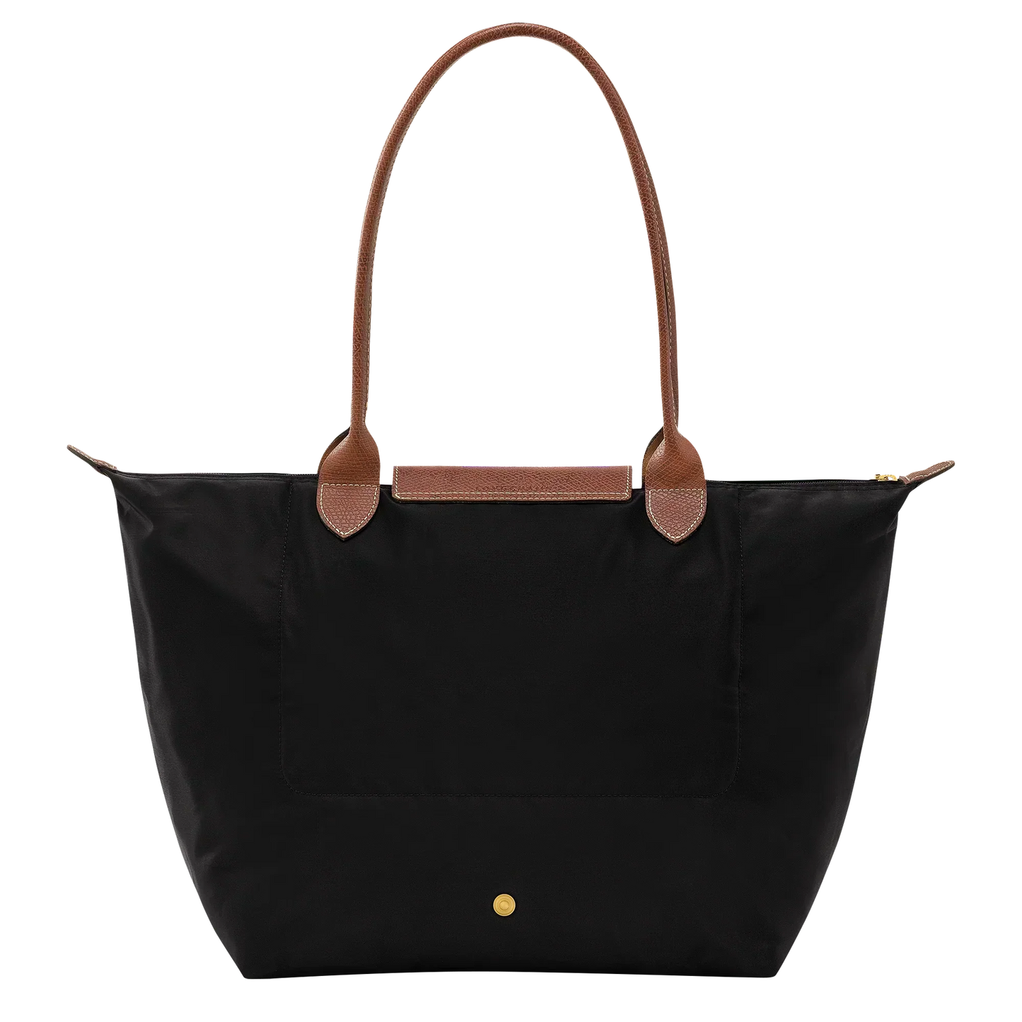 Bolso Grande Nylon Plegable, Negro