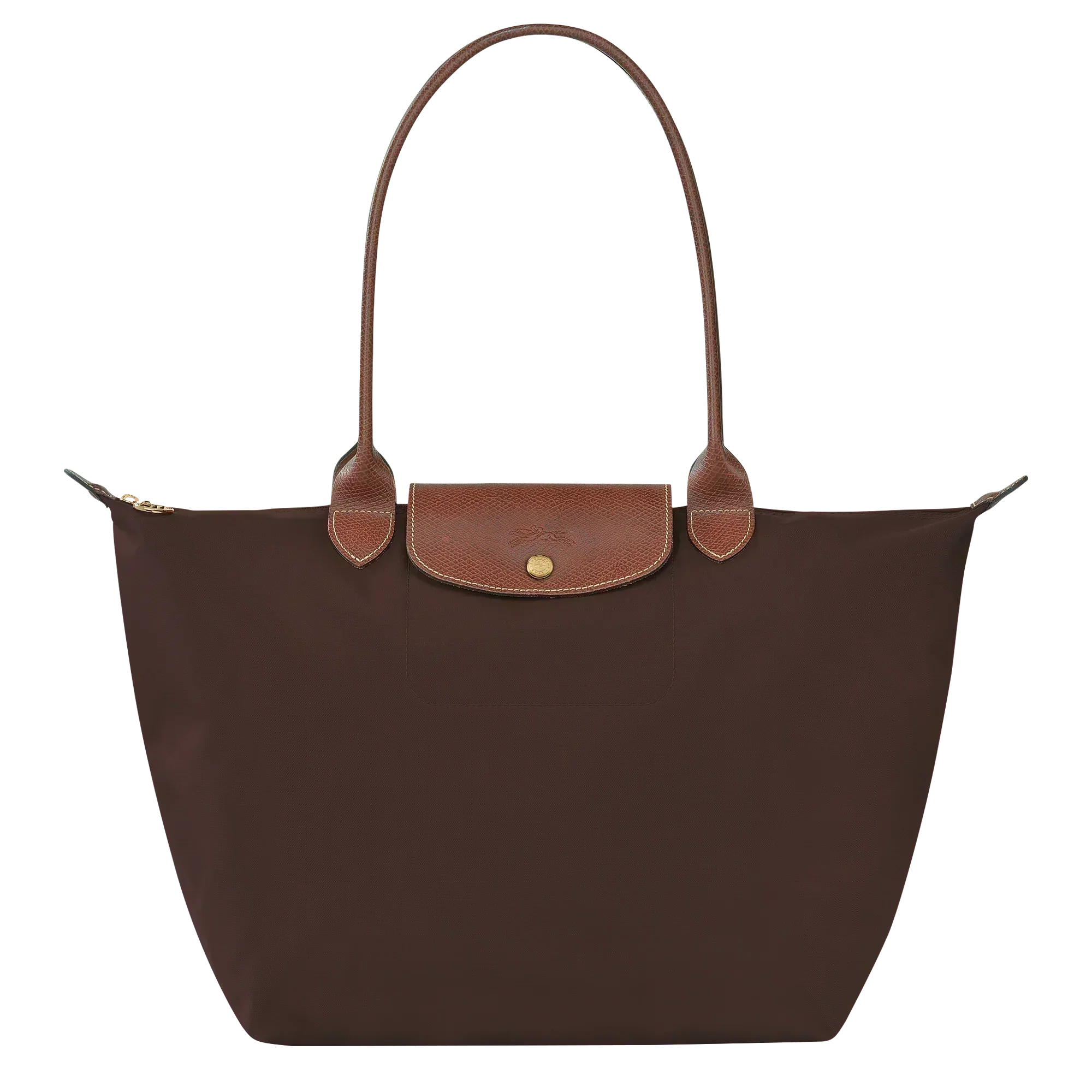 Bolso Grande Nylon Plegable, Ébano