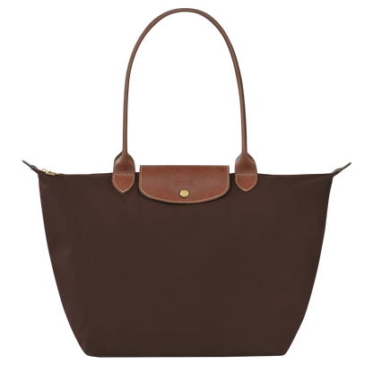 Bolso Grande Nylon Plegable, Ébano