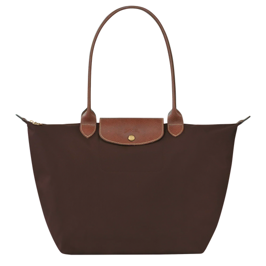 Bolso Grande Nylon Plegable, Ébano