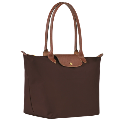 Bolso Grande Nylon Plegable, Ébano