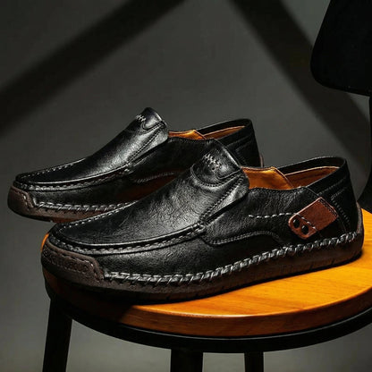 BRIXTON I Mocasines de piel
